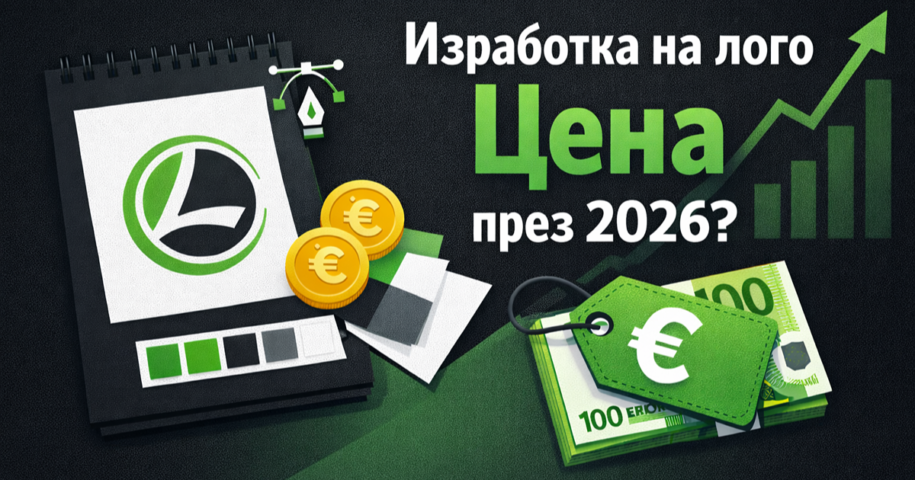 Изработка на лого цена през 2026 – колко струва професионално лого