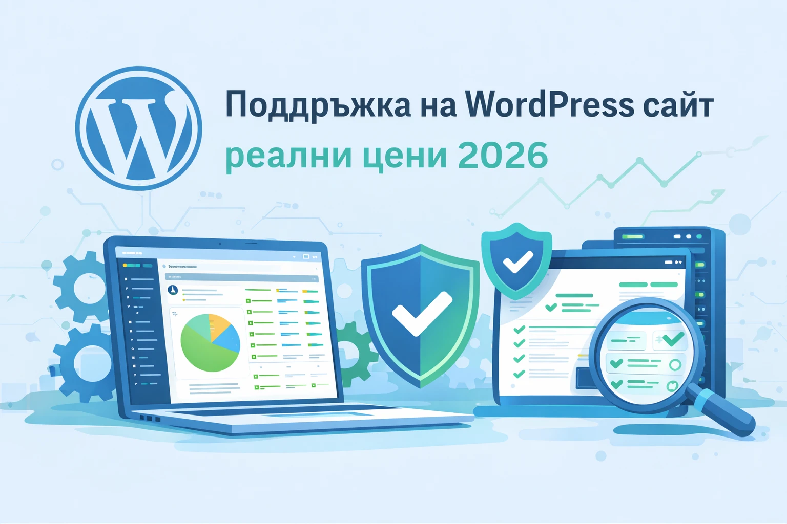 Поддръжка на WordPress сайт – реални цени и професионална поддръжка през 2026 година